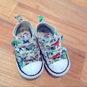 Toddler Converse Dino Shoes Size 6